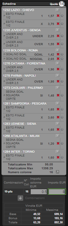 sistema integrale o matematico serie a del 26/27 gennaio 2013