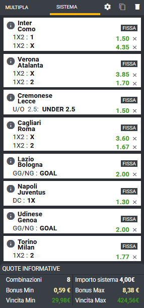 sistemi integrali serie a