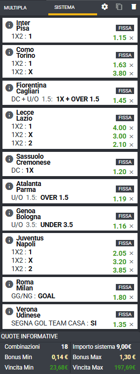 sistemi integrali serie a