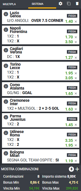 sistemi integrali serie a