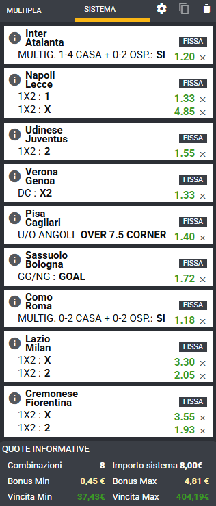 sistemi integrali serie a