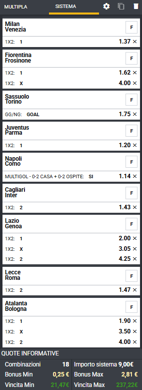 sistemi integrali serie a