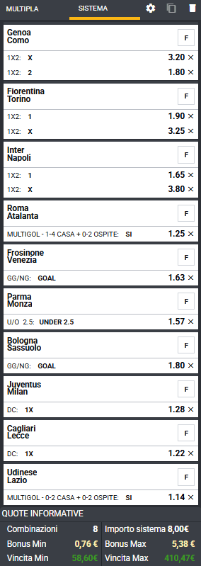 sistemi integrali serie a