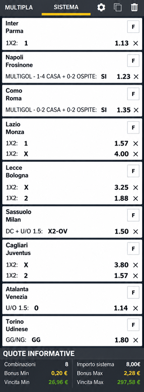 sistemi integrali serie a