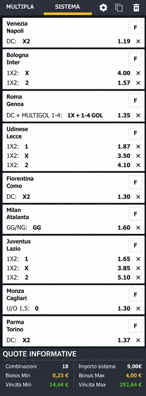 sistemi integrali serie a