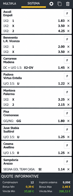 sistemi integrali serie b