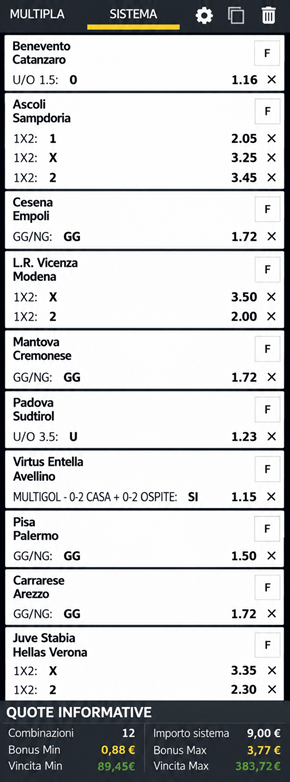 sistemi integrali serie b